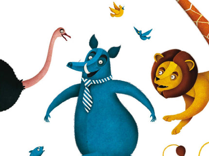 Libro El Jajile Azul: Un jabalí gris quiere ser distinto de como es y sus deseos se convierten en realidad. Adquiere el 