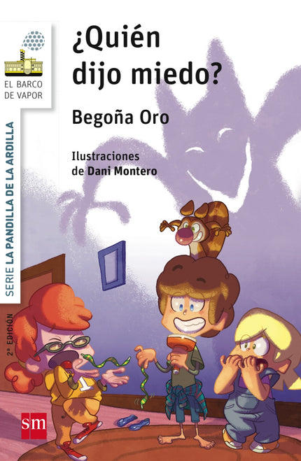 Libro ¿quién Dijo Miedo?: Los miembros de la pandilla de la ardilla están en el desván, pensando a qué pueden jugar, cua