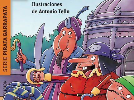 Libro El Pirata Garrapata En La India: El pirata Garrapata y los fieles miembros de su tripulación persiguen al malvado 