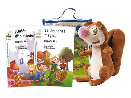 Libro Pack De Rasi Con Mascota: Un pack con dos títulos de La pandilla de la ardilla: La despensa mágica y ¿Quién dijo m