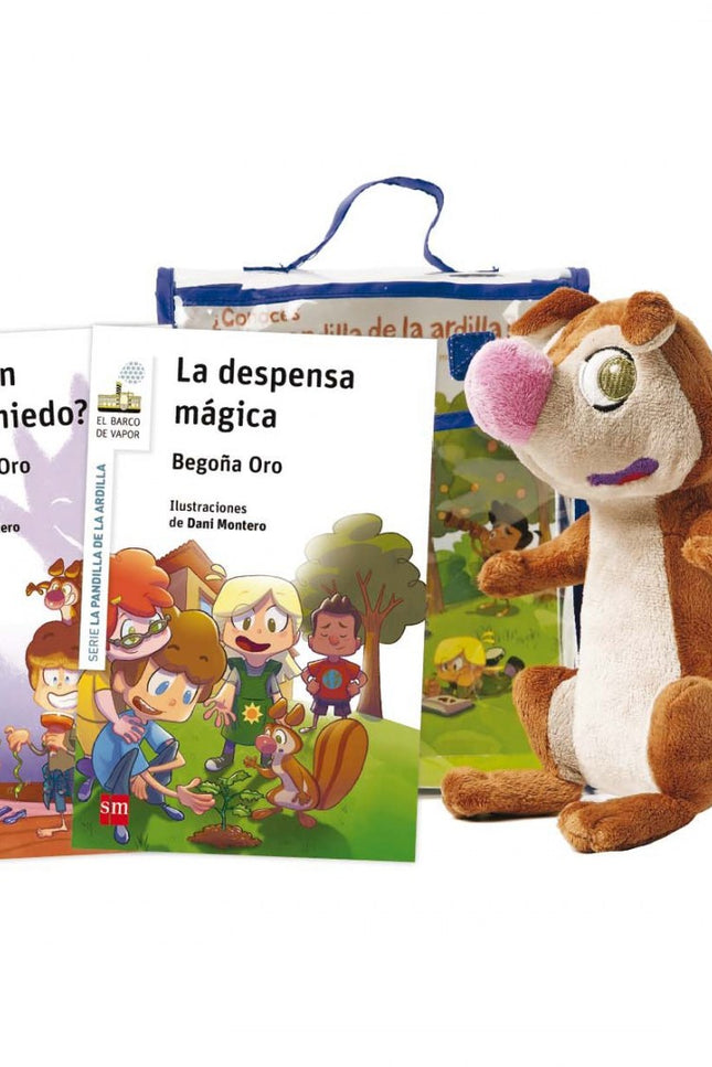 Libro Pack De Rasi Con Mascota: Un pack con dos títulos de La pandilla de la ardilla: La despensa mágica y ¿Quién dijo m