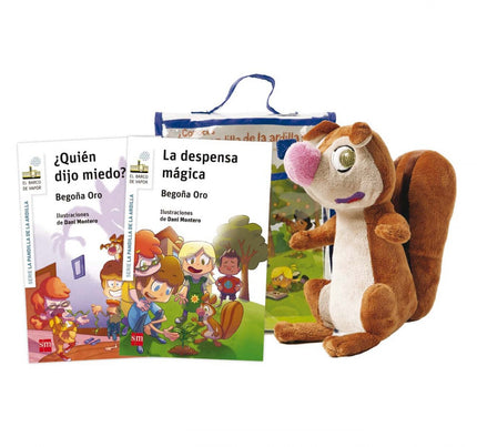 Libro Pack De Rasi Con Mascota: Un pack con dos títulos de La pandilla de la ardilla: La despensa mágica y ¿Quién dijo m
