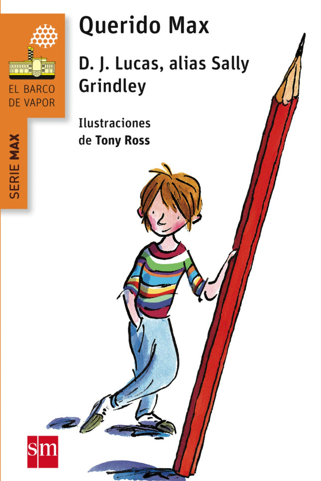 Libro Querido Max: Max, un niño de nueve años, quiere ser escritor. Acaba de leer un libro de D. J. Lucas y decide escri