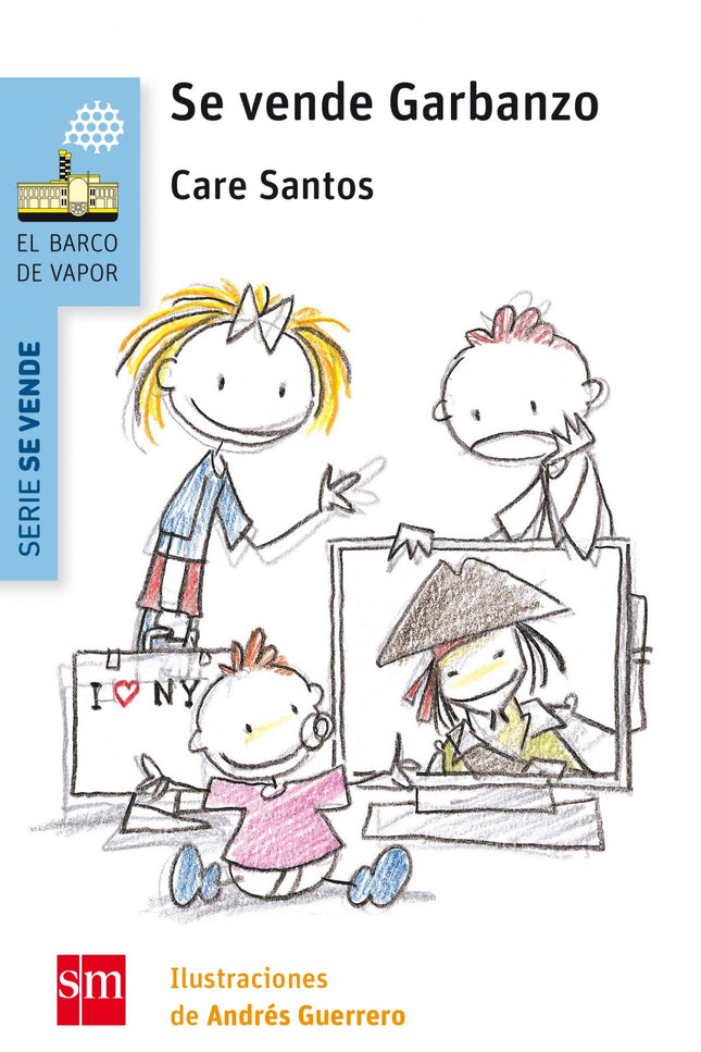 Libro Se Vende Garbanzo: Oscar no aguanta más a su hermano pequeño y tiene una lista de más de diez motivos que explican