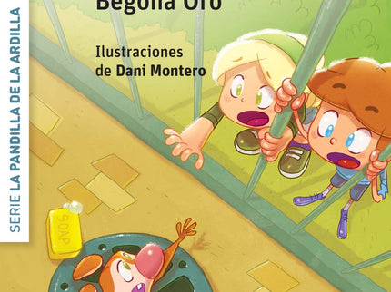 Libro ¡socorro Una Alcantarilla!: Nora, Aitor, Irene e Ismael, junto a su mascota Rasi, forman la pandilla de la ardilla