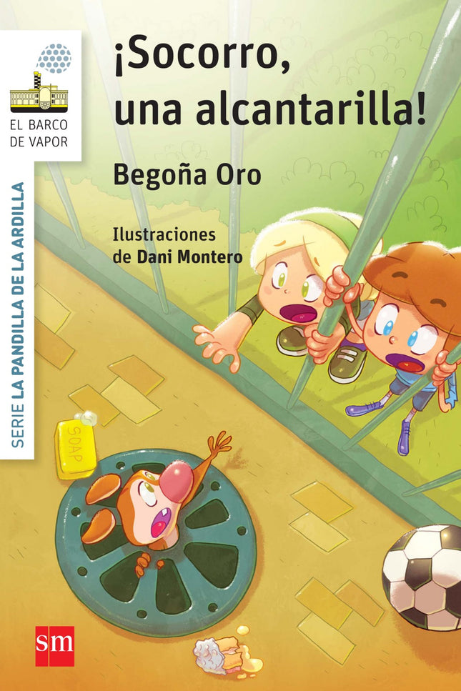 Libro ¡socorro Una Alcantarilla!: Nora, Aitor, Irene e Ismael, junto a su mascota Rasi, forman la pandilla de la ardilla