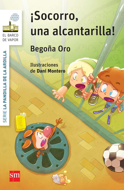 Libro ¡socorro Una Alcantarilla!: Nora, Aitor, Irene e Ismael, junto a su mascota Rasi, forman la pandilla de la ardilla