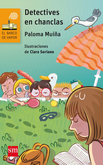 Libro Detectives En Chanclas: Cata acaba de llegar a una casa nueva, con vecinos nuevos, amigos nuevos y piscina. Todaví