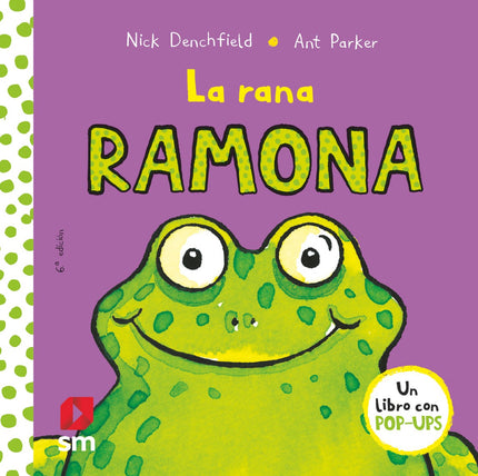 Libro La Rana Ramona: La rana Ramona es muy glotona. ¿Sabes cuál es su comida favorita?Un divertido libro con pop-ups pa