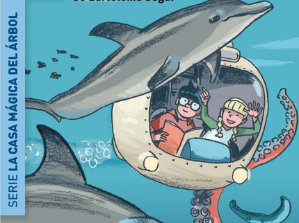 Libro Delfines Amigos: El hada Morgana propone a Jack y Annie que se conviertan en maestros bibliotecarios. Para ello ha