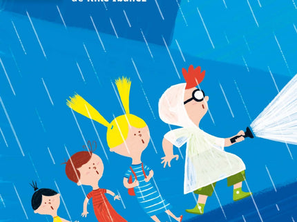 Libro Llueve: ¿Qué se puede hacer una tarde de verano, en la playa, si llueve? Aburrirse. . . Pero cuando aparecen dos e