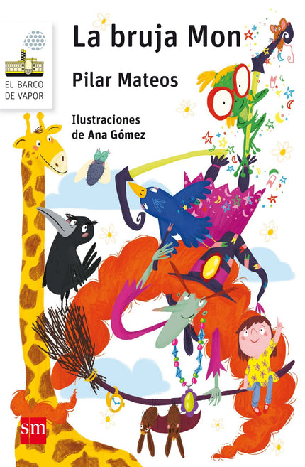 Libro La Bruja Mon: Cuatro historietas que tienen como protagonista a la bruja Mon. Con su vieja varita y las palabras m