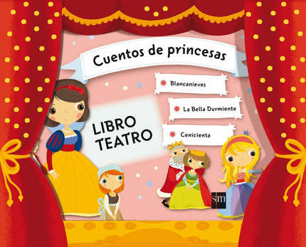 Libro Cuentos De Princesas: Este pack contiene un libro, 5 decorados y 16 personajes de cuento. En el libro de 22 página