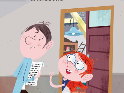 Libro El Libro Invisible: El padre de César es escritor y, por ello, deben viajar constantemente. Al chico no le gusta e