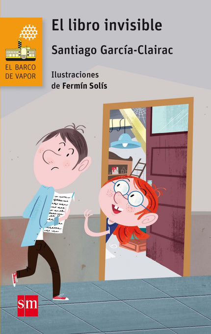 Libro El Libro Invisible: El padre de César es escritor y, por ello, deben viajar constantemente. Al chico no le gusta e