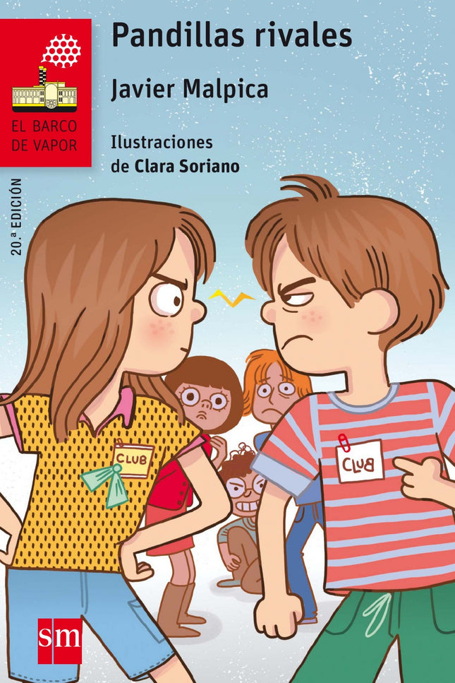 Libro Pandillas Rivales: Susana y Alfredo son hermanos mellizos y cada uno, por su cuenta, quiere formar una pandilla co