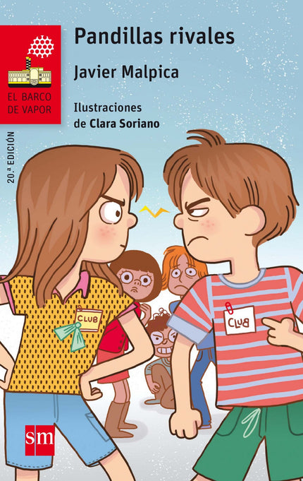 Libro Pandillas Rivales: Susana y Alfredo son hermanos mellizos y cada uno, por su cuenta, quiere formar una pandilla co