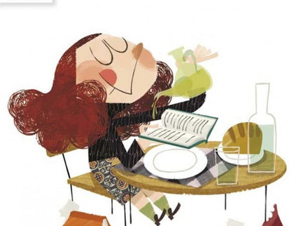 Libro Comelibros: Había una vez una niña con un hambre infinita, tremenda, que no podía saciar ni con almendras, ni con 