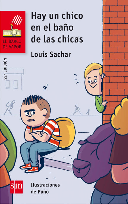 Libro Hay Un Chico En Baño De Las Chicas: En clase, a nadie le gusta sentarse al lado de Bradley porque siempre se porta