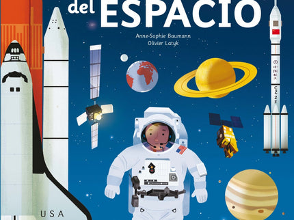 Libro El Gran Libro Del Espacio: Un libro sobre el espacio con más de 40 animaciones para descubrir cómo es el equipo de