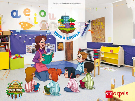 Libro Tots A L'escola 3 Anys 1º Trimestre Projecte Explora 2017: Els nous projectes Explora d'SM presenten una innovador