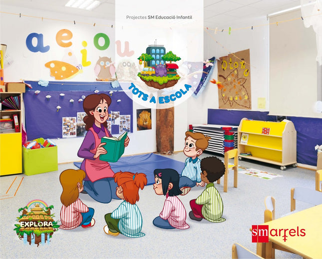 Libro Tots A L'escola 3 Anys 1º Trimestre Projecte Explora 2017: Els nous projectes Explora d'SM presenten una innovador