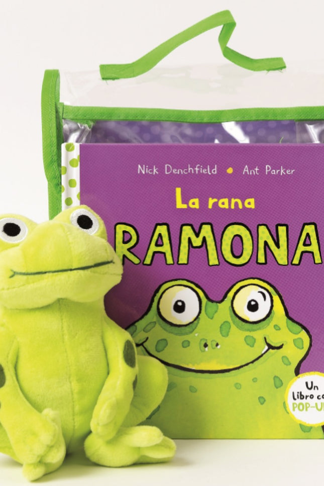 Libro Pack La Rana Ramona: La rana Ramona es muy glotona. ¿Sabes cuál es su comida favorita?  Este pack contiene un dive