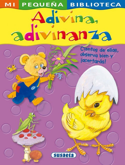 Libro Adivina, Adivinanza: Este libro, lleno de adivinanzas de todo tipo, ofrece al pequeño lector de la casa y a todo a