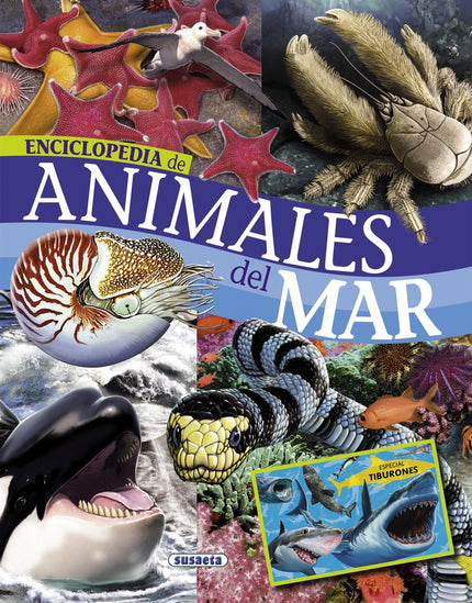 Libro Enciclopedia De Animales Del Mar: La gran variedad de la fauna marina actual es el resultado de un proceso de evol