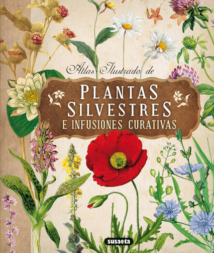Libro Plantas Silvestres E Infusiones Curativas: Esta obra ofrece un extenso y riguroso catálogo de plantas silvestres, 