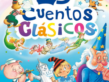 Libro 25 Cuentos Clásicos: Un precioso volumen con los cuentos clásicos más conocidos y queridos por los pequeños lector
