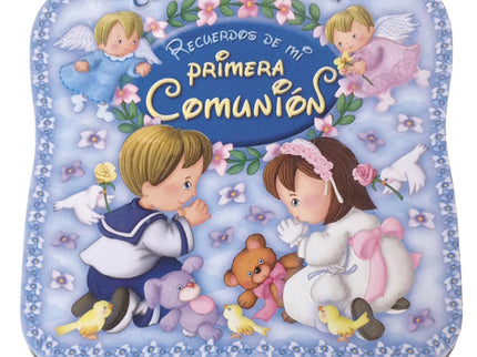 Libro Recuerdos De Mi Primera Comunión: Un precioso estuche en el que encontrarás un libro para guardar tus recuerdos de
