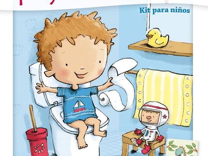 Libro ¡voy Al Baño Solo!: Un paquete imprescindible para ayudar al niño a ir al baño solo. Incluye un libro ilustrado y 