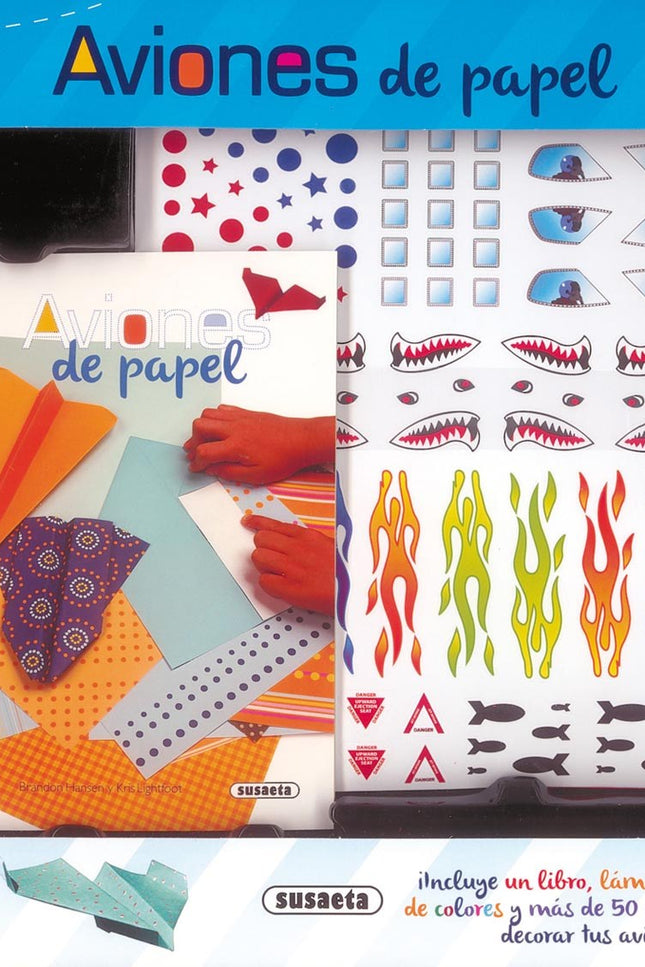 Libro Aviones De Papel: Con las sencillas instrucciones paso a paso que encontrarás en el interior de esta caja descubri