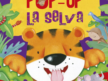 Libro La Selva: Explora la selva y conoce a los animales que viven en ella. íTodos sus habitantes asoman la cabeza en es