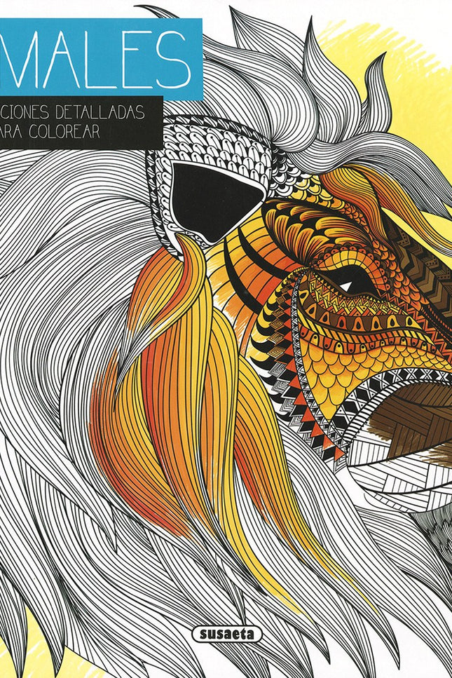 Libro Animales: Este cuaderno recoge las obras de diversos artistas: 48 láminas de gran tamaño y microperforadas para co