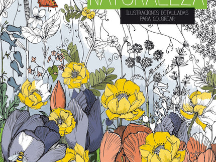 Libro Naturaleza: Este cuaderno recoge las obras de diversos artistas: 48 láminas de gran tamaño y microperforadas para 