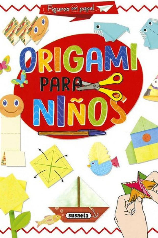 Libro Origami Para Niños: Abre este fantástico libro y conoce a algunos de sus protagonistas: la ballena Malena, el tigr