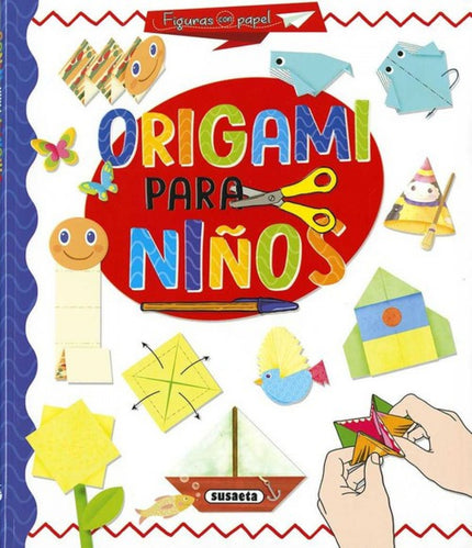 Libro Origami Para Niños: Abre este fantástico libro y conoce a algunos de sus protagonistas: la ballena Malena, el tigr