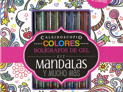 Libro Mandalas: Disfruta de una experiencia electrizante con las láminas y los colores brillantesde este libro de colorear, que incluye mandalas y otros patrones diversos. Diseñadas para realzar los detalles cuando son coloreadas, con estas láminas extraíbles podrás decorar tu habitación o regalarlas a quien tú prefieras.