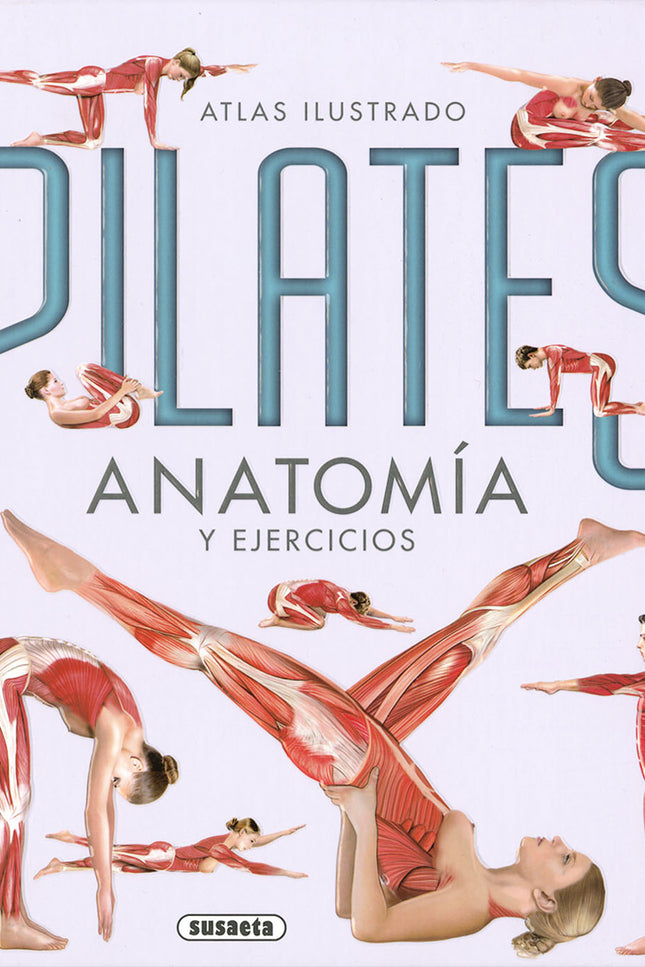 Libro Atlas Ilustrado Pilates: En este libro, dividido en tres niveles (básico, medio y avanzado), se presentan los principales ejercicios de pilates, con una explicación paso a paso que permite realizarlos en el lugar que resulte más cómodo al lector y, junto a ellos, unas extraordinarias iustraciones que muestran todos los músculos que están implicados y se fortalecen en cada uno de los ejercicios.