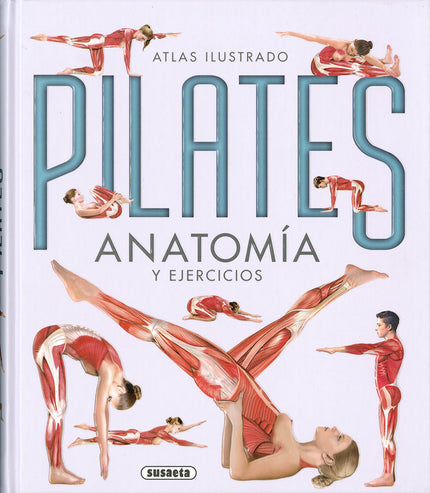 Libro Atlas Ilustrado Pilates: En este libro, dividido en tres niveles (básico, medio y avanzado), se presentan los principales ejercicios de pilates, con una explicación paso a paso que permite realizarlos en el lugar que resulte más cómodo al lector y, junto a ellos, unas extraordinarias iustraciones que muestran todos los músculos que están implicados y se fortalecen en cada uno de los ejercicios.