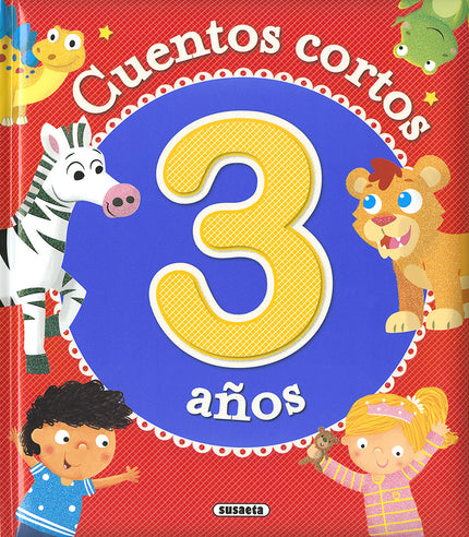 Libro Cuentos Cortos Para 3 Años: Con ilustraciones llenas de color y sencillos textos, los más pequeños descubrirán el valor de la amistad con este libro de cuentos cortos.