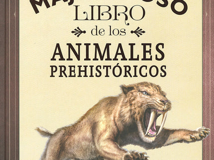 El majestuoso libro de los animales prehistóricos - VV.AA. - TAPA DURA