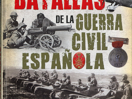 Portada del libro Batallas De La Guerra Civil Española