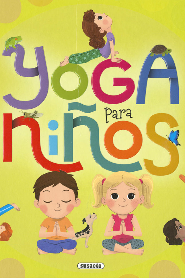 Libro Yoga Para Niños: El yoga nos ayuda a conocer nuestro cuerpo, a respirar mejor y a conectarnos con nuestro propio ser. La misión de este libro es que cada niño se familiarice con esta disciplina de una manera simple y divertida, a través del juego, la aventura y el descubrimiento, y con la ayuda continua de los padres o los adultos que lo acompañen, ya sea aclarando las dudas o practicando junto a ellos cada postura.