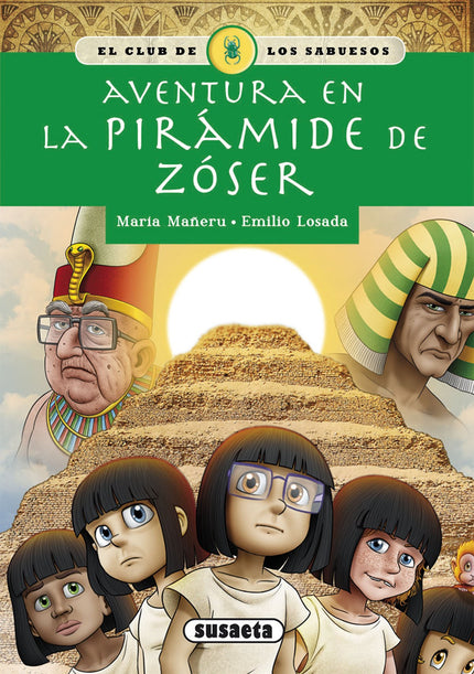 Libro Aventura En La Pirámide De Zóser: Daisy Fisher, la niña arquera y nueva socia del Club de los Sabuesos, ha vuelto a El Cairo en compañía de su abuelo, también insigne egiptólogo. Es un especialista en las fiestas de los faraones y una prestigiosa asociación cultural egipcia lo ha invitado como asesor.
