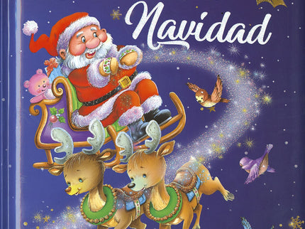 Libro Cuentos De Navidad: Disfruta leyendo los entrañables cuentos de Navidad de este mágico libro y pásalo en grande con las manualidades y ricas recetas de repostería navideña que encontrarás en el interior.