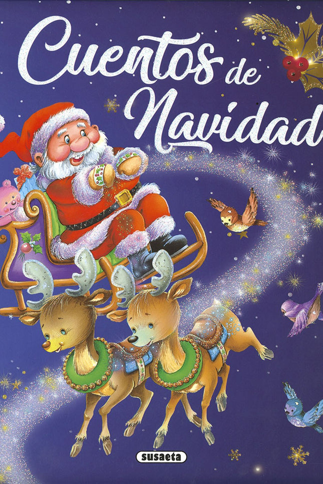 Libro Cuentos De Navidad: Disfruta leyendo los entrañables cuentos de Navidad de este mágico libro y pásalo en grande con las manualidades y ricas recetas de repostería navideña que encontrarás en el interior.