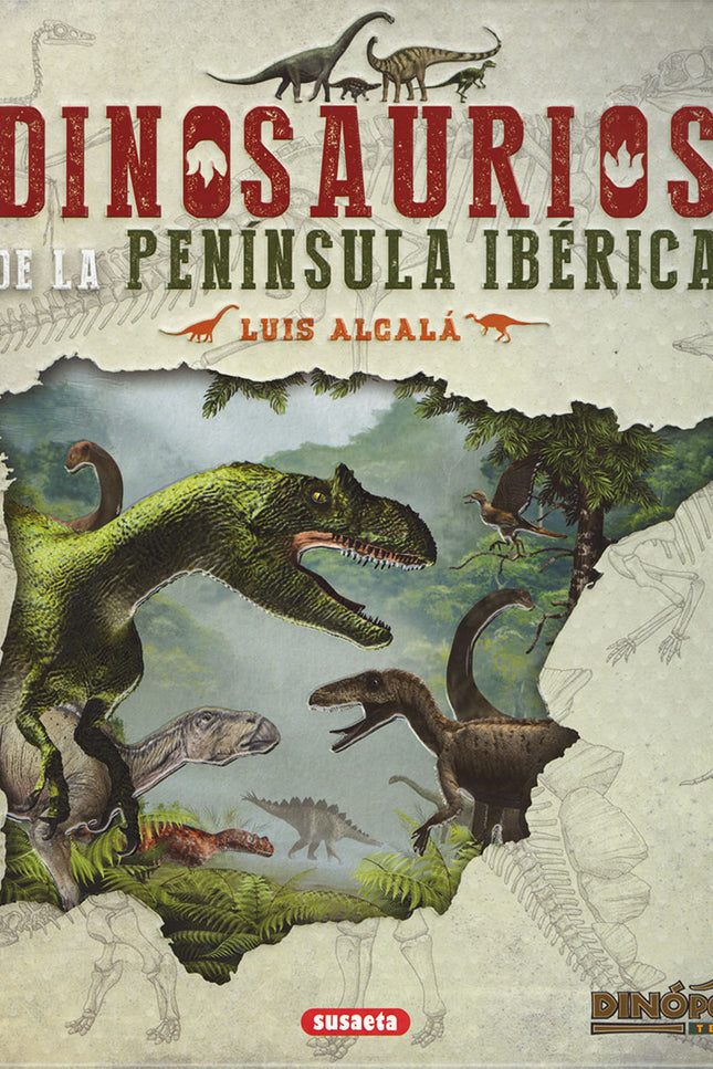 Libro Dinosaurios De La Península Ibérica: Por fin una completa guía de los dinosaurios de la península ibérica, realizada por el paleontólogo Luis Alcalá, director de Dinópolis, lugar de referencia para el estudio de los dinosaurios españoles. Descubre el primer nuevo dinosaurio descrito en España, Aragosaurus, y el gigantesco Turiasaurus («el lagarto de Teruel»), que permitió definir un nuevo grupo de colosos cuyos representantes se han encontrado también en otros lugares de España y Portugal.